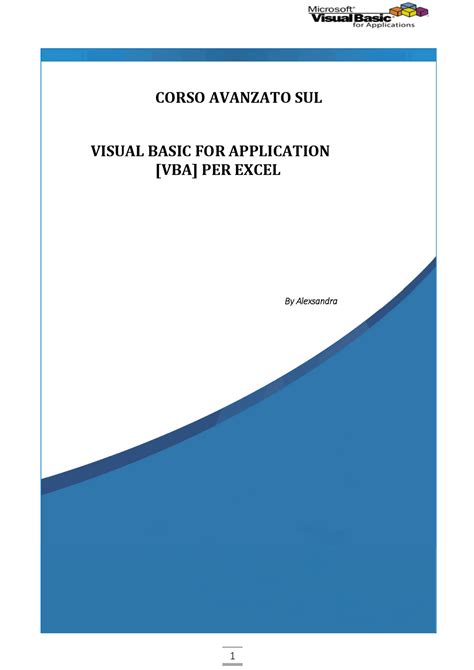 vba manuale pdf