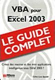 vba pour excel 2003 1ca c da c rom