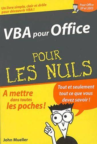 vba pour les nuls