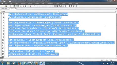 vbscript How to run access event procedure from vb script after form open Stack Overflow