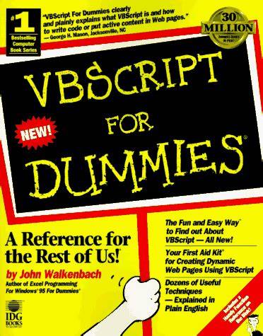 vbscript for dummies