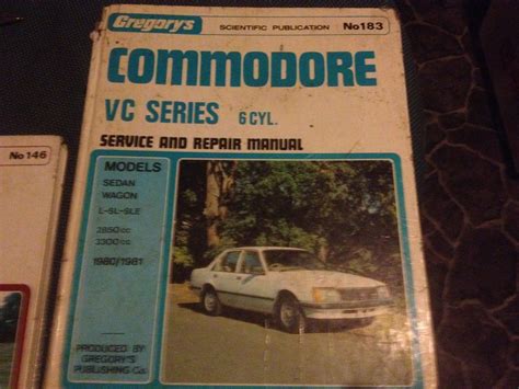 Vc Commodore Workshop Manual