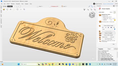 Vcarve Pro Sample Files