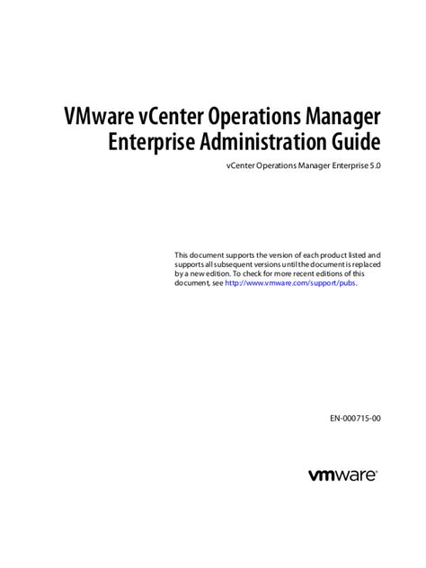 Download Vcenter Operations User Guide 
