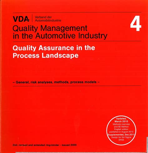 Vda 4 Quality Management In The Automotive Industry