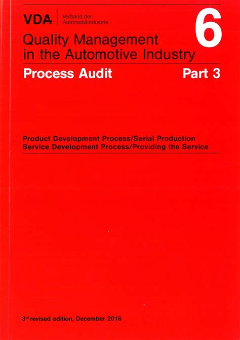 Vda 6 3 Manual