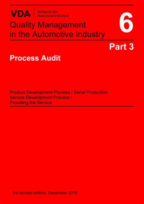 Vda Volume 6 Part 3 Vda Qmc