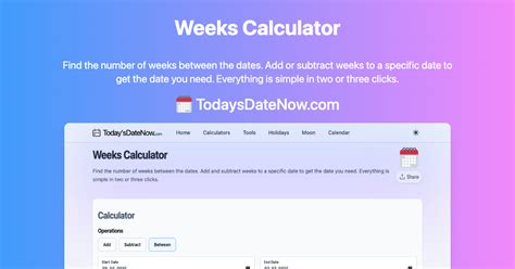 veckor mellan datum