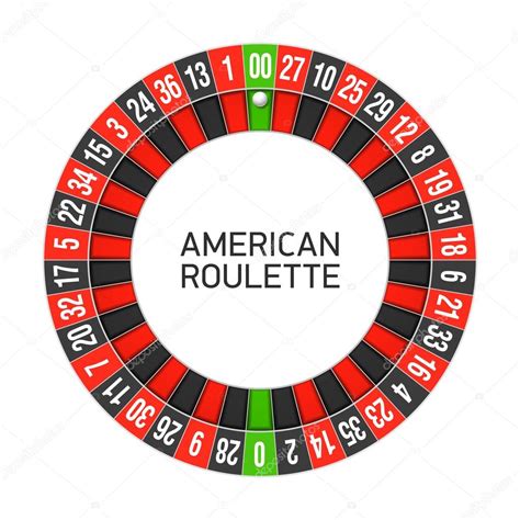 vecteur de la roulette américaine