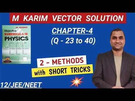 Vector Numerical M Karim Solution