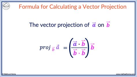 Vector Projection Of A Onto B
