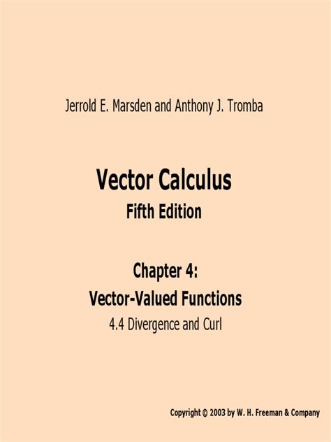 Full Download Vector Calculus Fifth Edition 