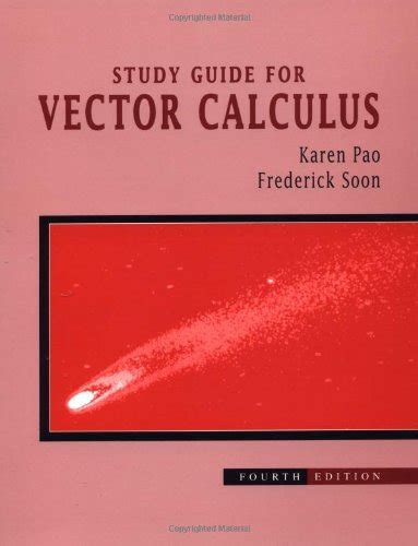 Download Vector Calculus Study Guide Marsden Tromba Oweken 