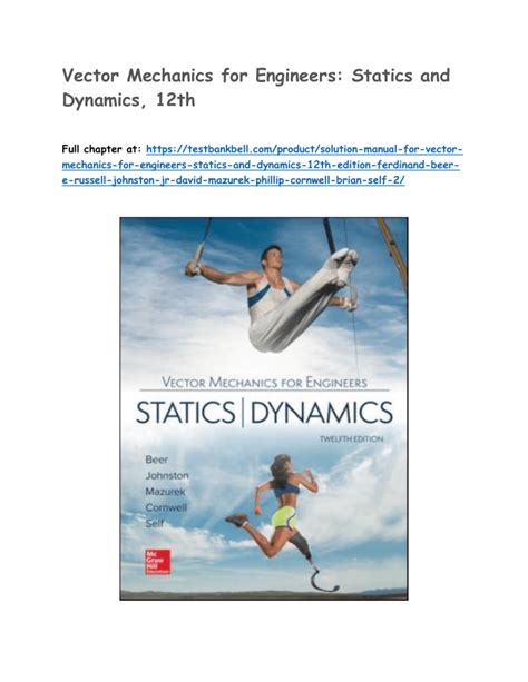 Read Vector Mechanics For Engineers Dynamics Solutions 8Th 