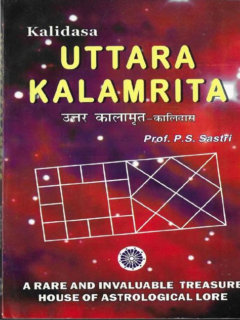 Read Online Vedic Astrology Uttara Kalamrita Pdfslibforyou 