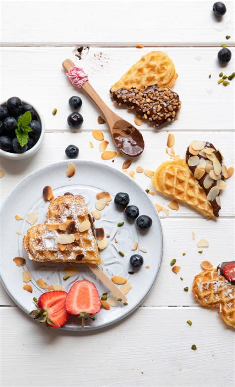 vegane toppings waffeln