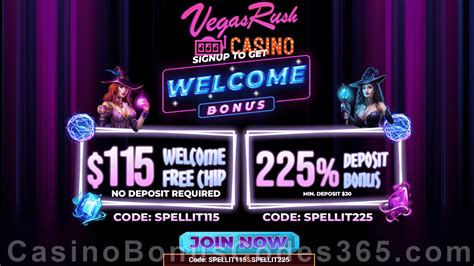 vegas rush casino codes bonus de jetons gratuits