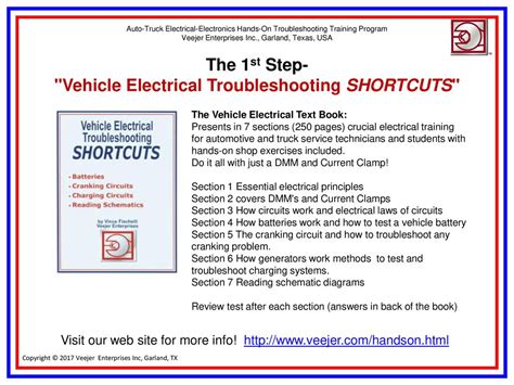 vehicle electrical troubleshooting shortcuts pdf