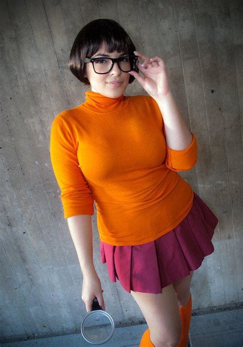 Velma cosplays