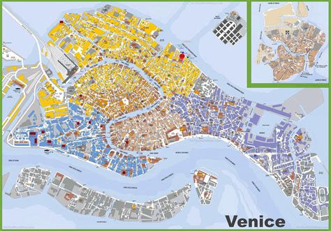 Venice On Map