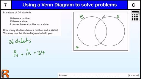Venn Diagrams Practice Questions Corbettmaths Using Venn Diagrams Worksheet - Using Venn Diagrams Worksheet