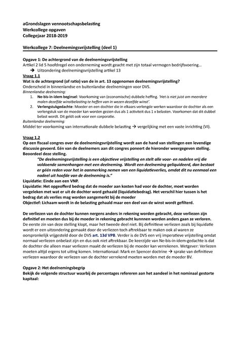 vennootschapsbelasting deelneming