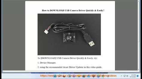 venus usb 20 camera driver
