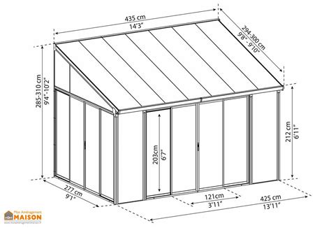 Veranda Dimensions
