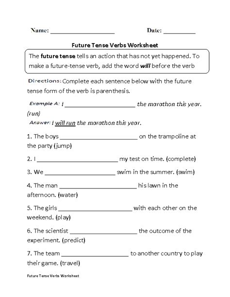 Verb Tenses Worksheet For Grade 6 Live Worksheets Verb Worksheets 6th Grade - Verb Worksheets 6th Grade