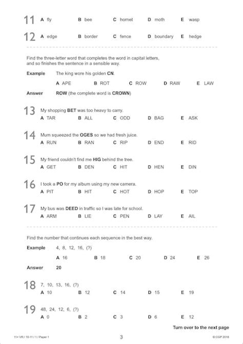 Read Online Verbal Reasoning Practice Papers 