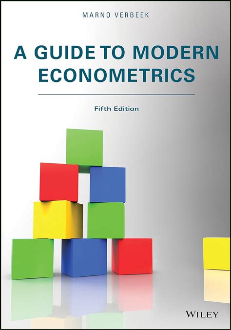 Full Download Verbeek A Guide To Modern Econometrics 