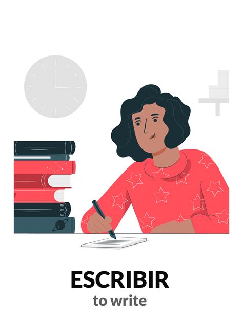 Verbo Escribir
