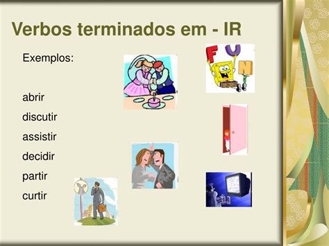 Verbo Terminado Em Ir