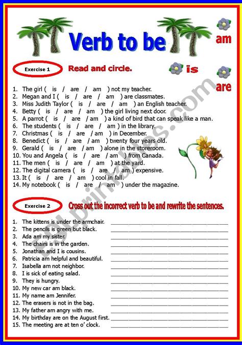 Verbs Of Being Worksheet   Be Verbs Worksheets For Grade 4 Pdf - Verbs Of Being Worksheet