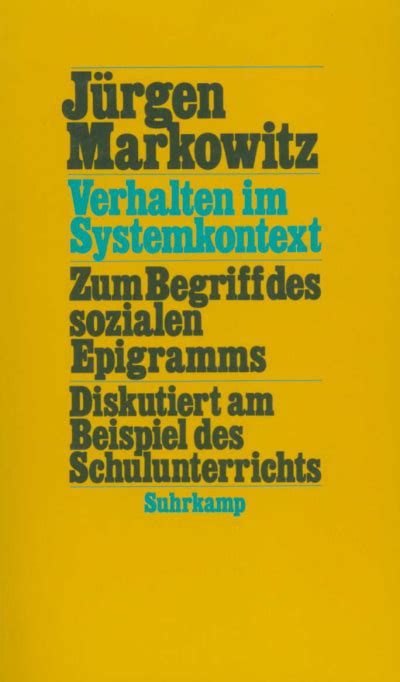 verhalten im systemkontext zum begriff des sozial