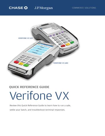 Full Download Verifone Vx520 Quick Reference Guide 