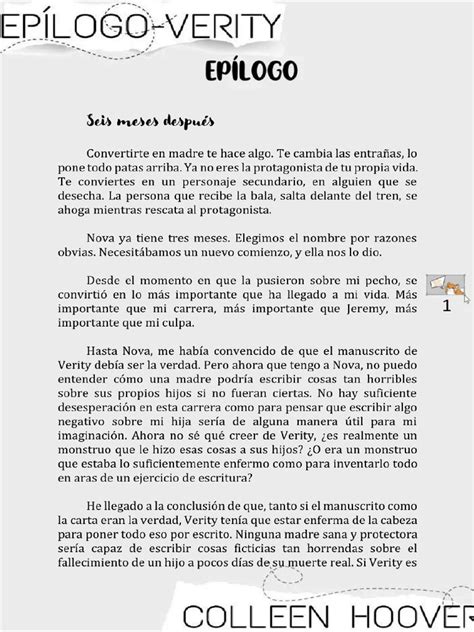 Verity Capitulo Extra