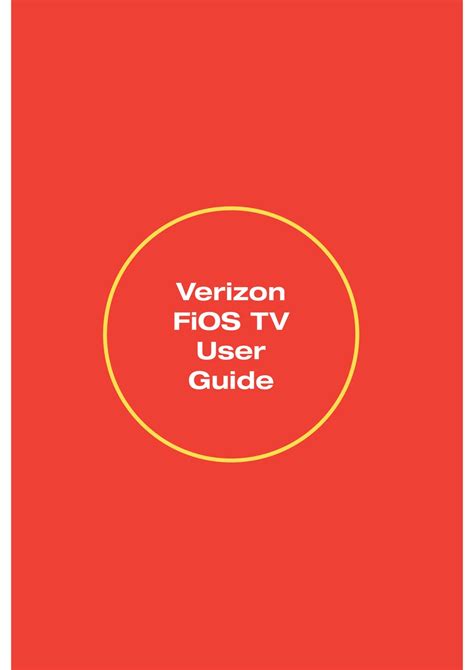 Download Verizon Fios Dvr User Guide 