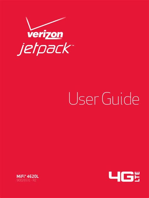 Full Download Verizon Jetpack 4620L User Guide 