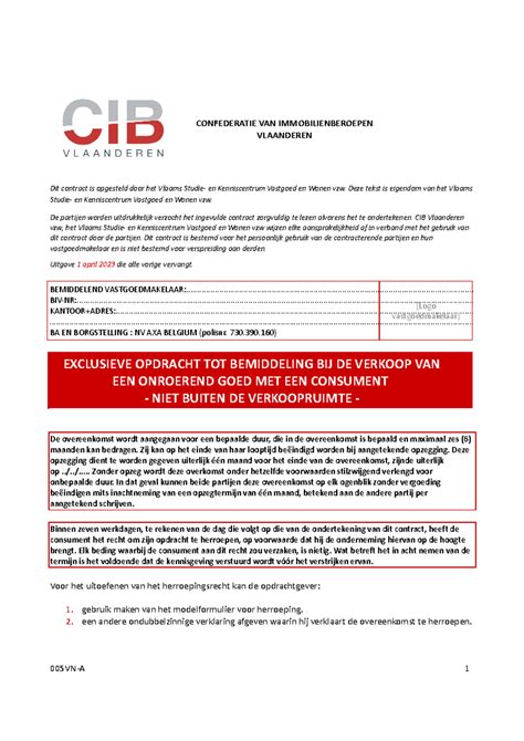 verkoopdocument