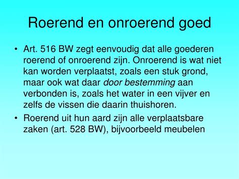 verschil roerend onroerend