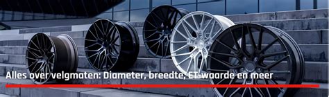 verschillende velgmaten