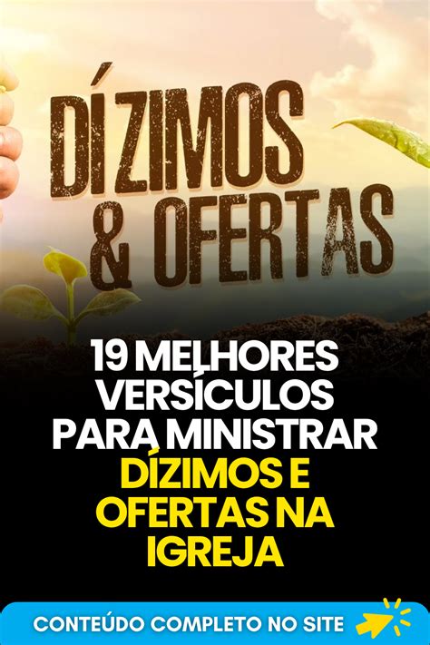 Versículo De Oferta E Dízimo