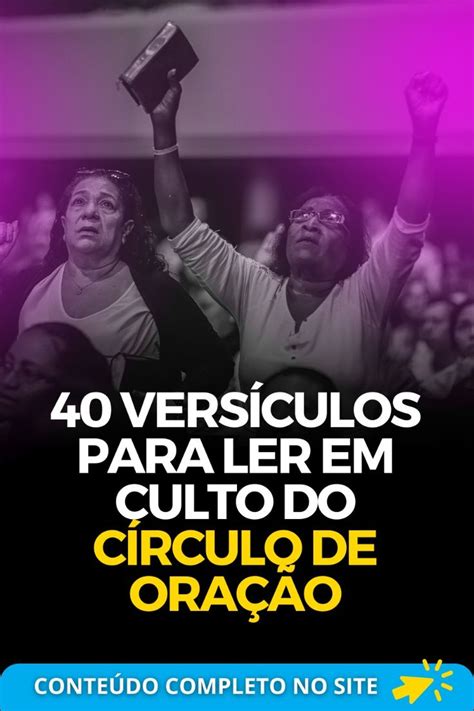 Versiculo Para Circulo De Oração