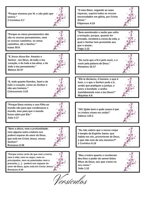 Versiculos Para Imprimir