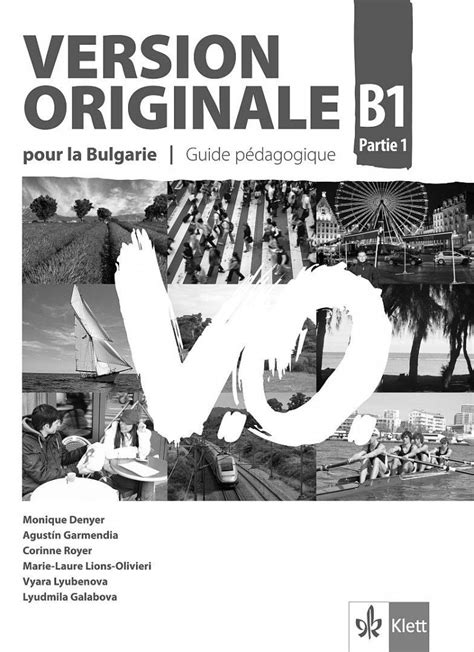 Version Originale B1 Guide Pedagogique Cd Rom