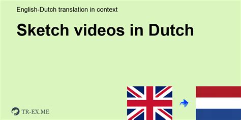 vertaling schets engels