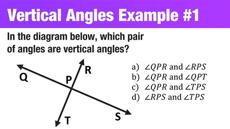 Vertical Angles Theorem
