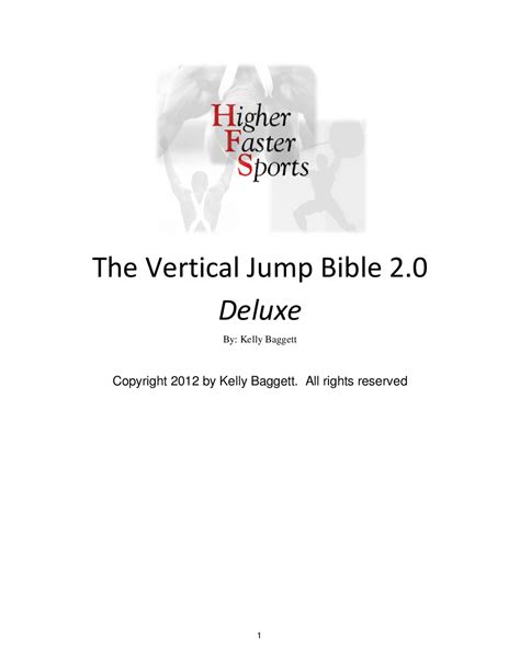 Vertical Jump Bible