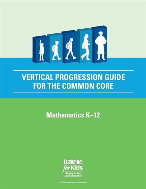 Download Vertical Progression Guide For Common Core 